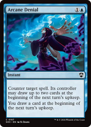 Arcane Denial [Secrets of Strixhaven Commander]