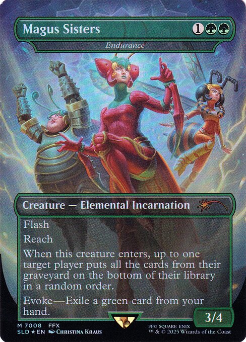 Magus Sisters - Endurance (Rainbow Foil) [Secret Lair Drop Series]