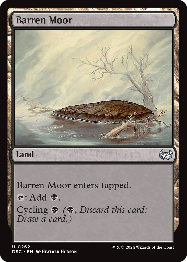 Barren Moor [Duskmourn: House of Horror Commander]