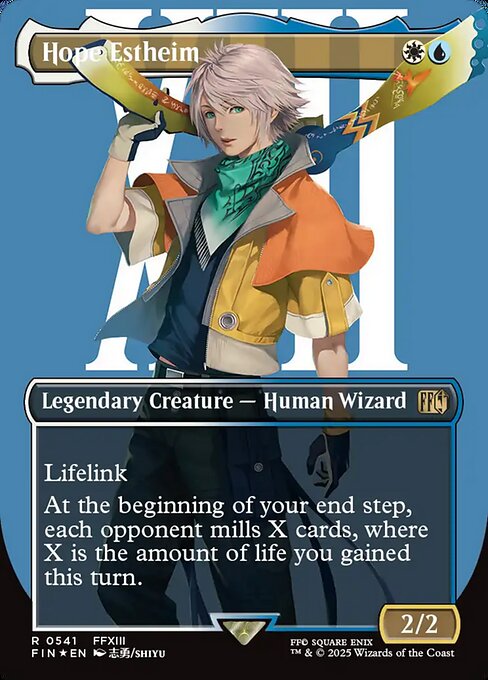Hope Estheim (Borderless) (Surge Foil) [FINAL FANTASY]