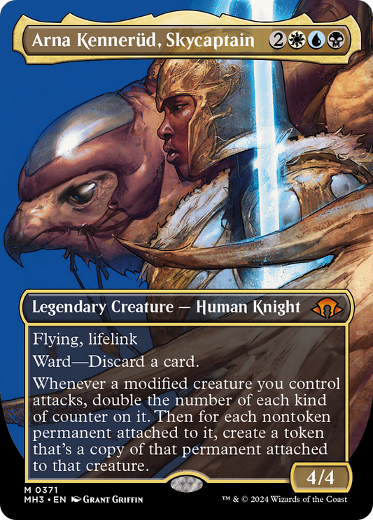 Arna Kennerud, Skycaptain (Borderless) [Modern Horizons 3]