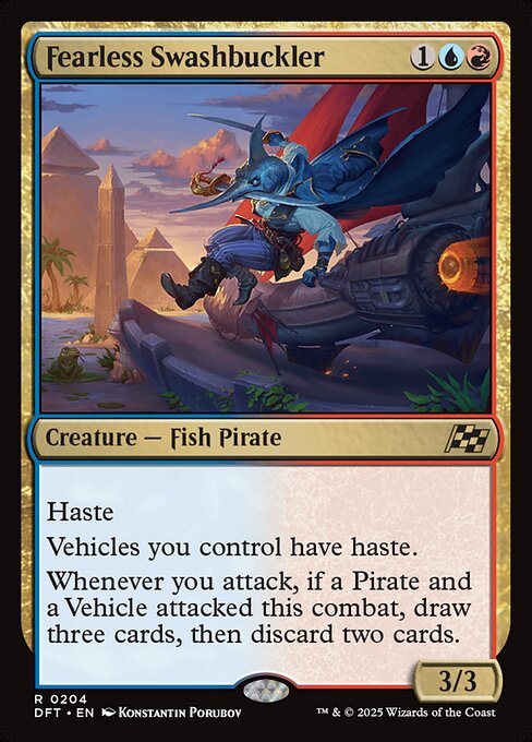 Fearless Swashbuckler [Aetherdrift]