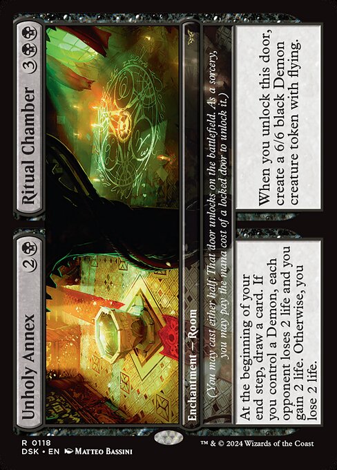 Unholy Annex // Ritual Chamber (Promo Pack) [Duskmourn: House of Horror Promos]