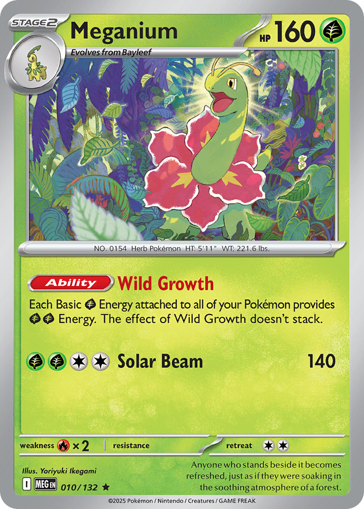 Meganium (010/132) (Build & Battle Box) [Mega Evolution Promo]