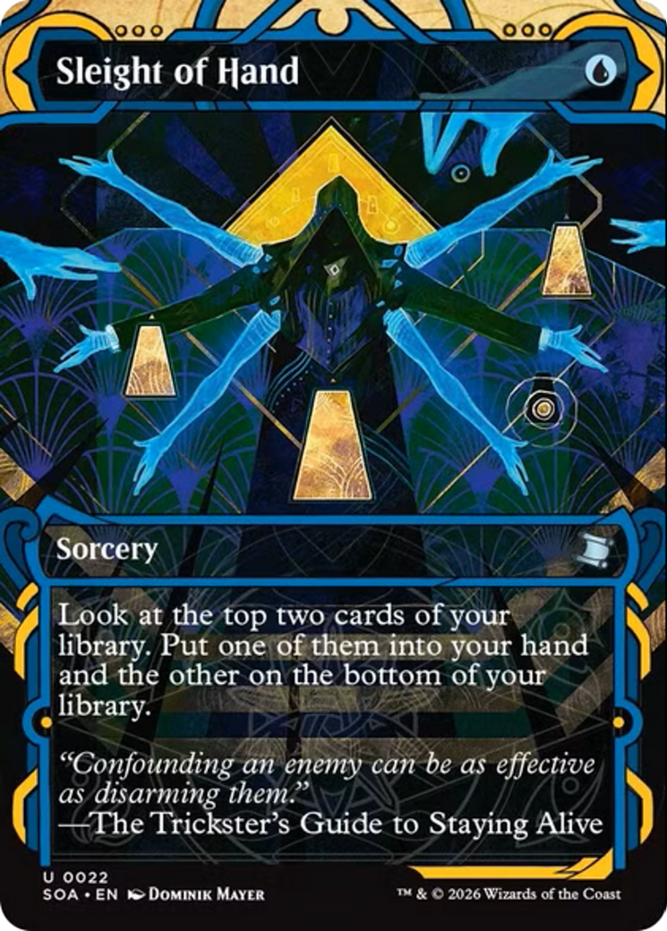 Sleight of Hand (Japanese) [Secrets of Strixhaven: Mystical Archive]