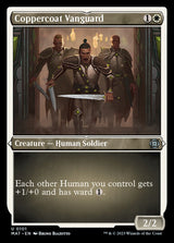 Coppercoat Vanguard (Foil Etched) [March of the Machine: The Aftermath]