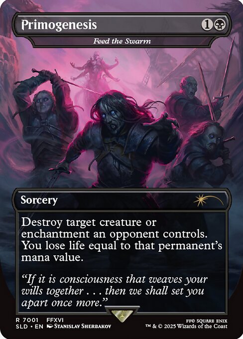 Primogenesis - Feed the Swarm (Rainbow Foil) [Secret Lair Drop Series]