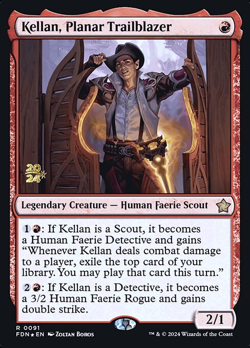 Kellan, Planar Trailblazer [Foundations Prerelease Promos]
