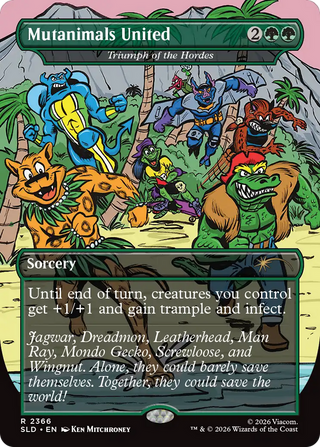 Triumph of the Hordes (Japanese Silver Scroll Foil) [Secrets of Strixhaven: Mystical Archive]