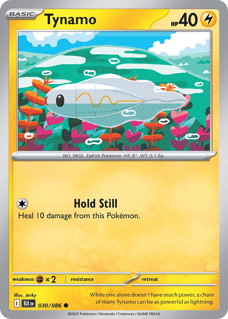Tynamo (030/086) (Poke Ball Pattern) [Scarlet & Violet: Black Bolt]