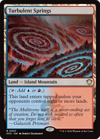 Turbulent Springs [Secrets of Strixhaven Commander]