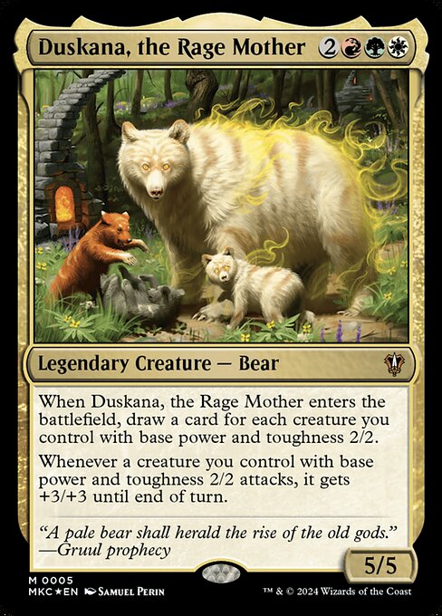 Duskana, the Rage Mother [Murders at Karlov Manor Commander]