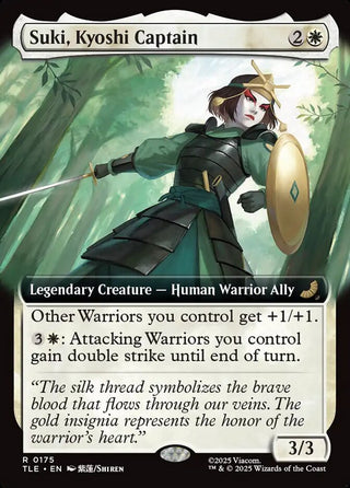 Suki, Kyoshi Captain (Extended Art) [Avatar: The Last Airbender: Eternal-Legal]
