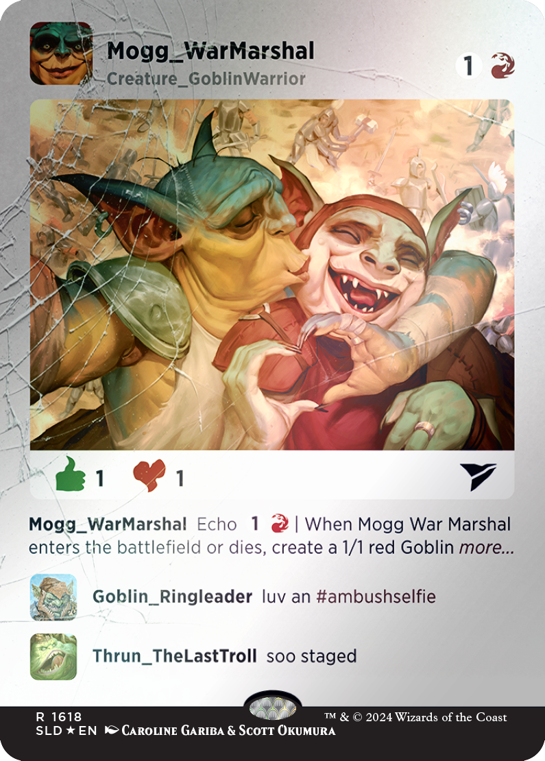 Mogg War Marshal (Rainbow Foil) [Secret Lair Drop Series]