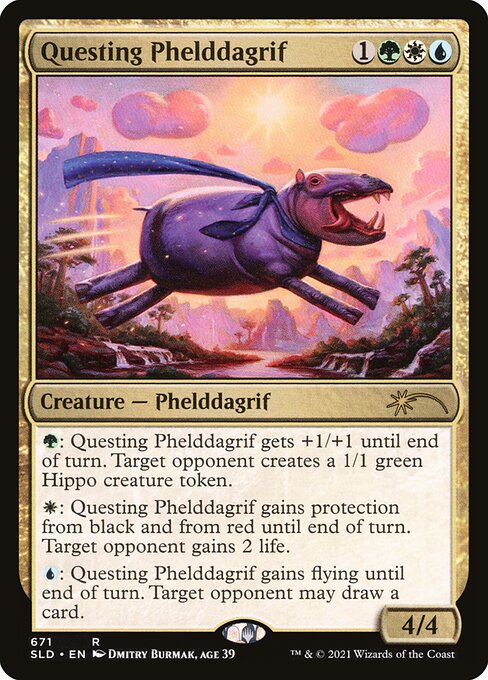 Questing Phelddagrif (671) [Secret Lair Drop Promos]