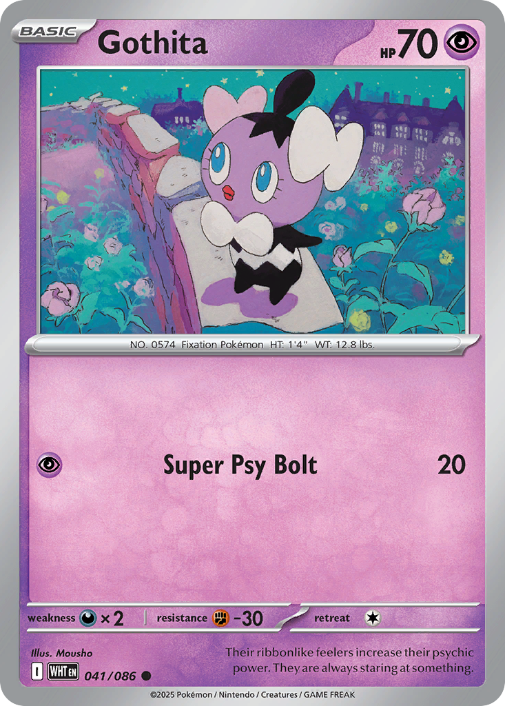 Gothita (041/086) (Master Ball Pattern) [Scarlet & Violet: White Flare]