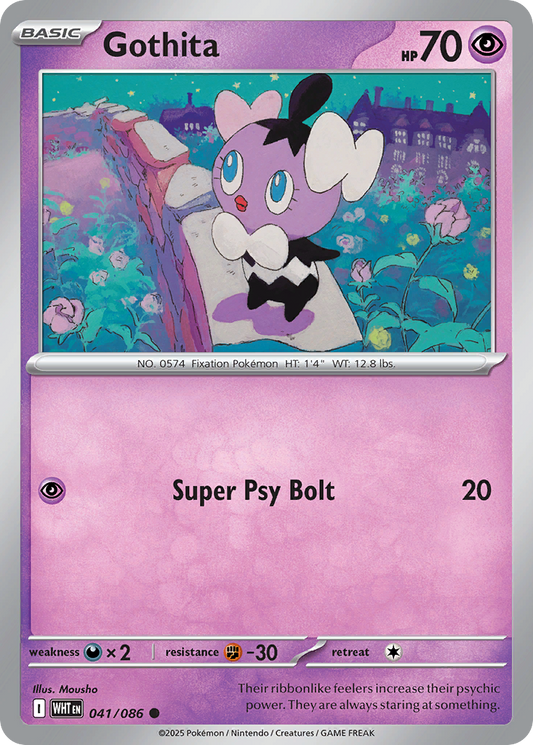 Gothita (041/086) (Poke Ball Pattern) [Scarlet & Violet: White Flare]