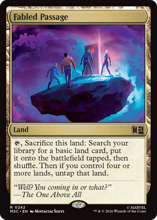 Fabled Passage (Surge Foil) [Marvel Super Heroes Commander]