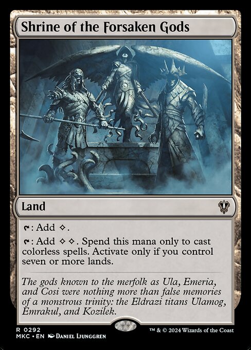 Shrine of the Forsaken Gods [Murders at Karlov Manor Commander]