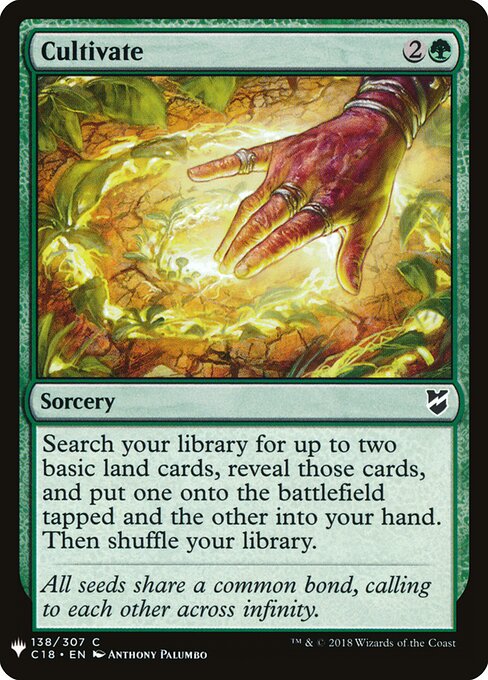 Cultivate (NCC) [The List]