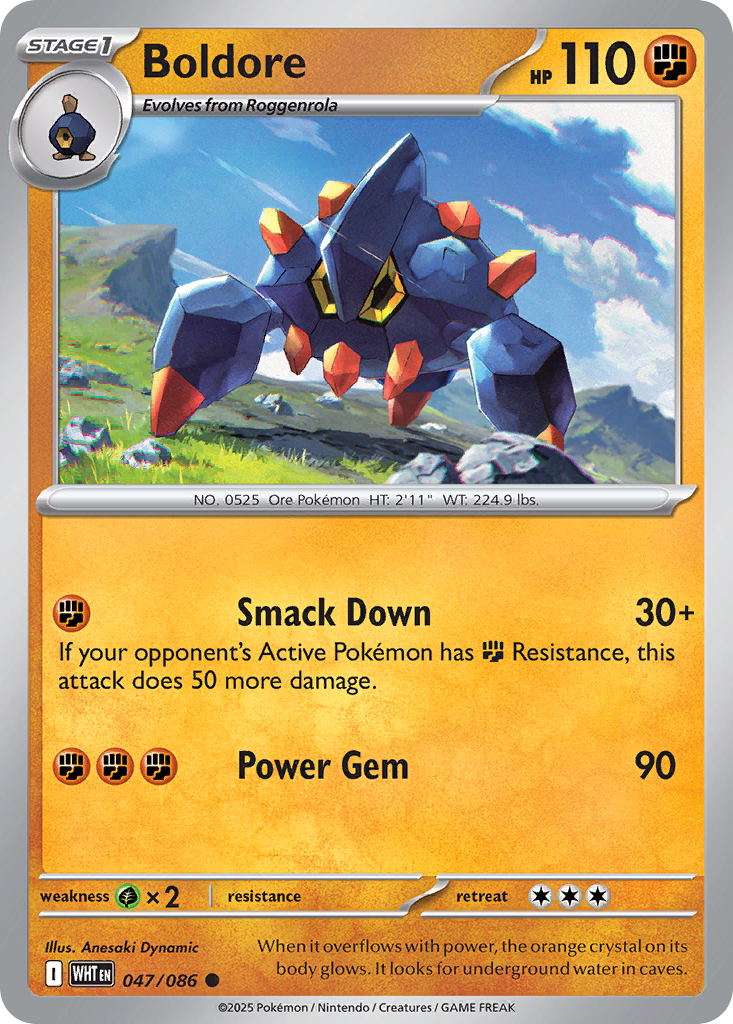 Boldore (047/086) (Poke Ball Pattern) [Scarlet & Violet: White Flare]