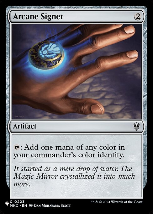 Arcane Signet (MIC) [The List]