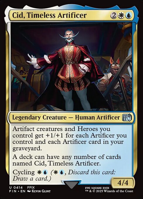 Cid, Timeless Artificer (0414) [FINAL FANTASY]