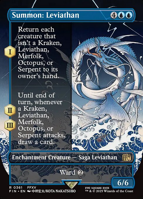 Summon: Leviathan (Borderless) [FINAL FANTASY]