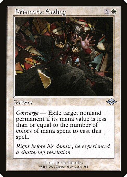 Prismatic Ending (Retro Foil Etched) [Modern Horizons 2]