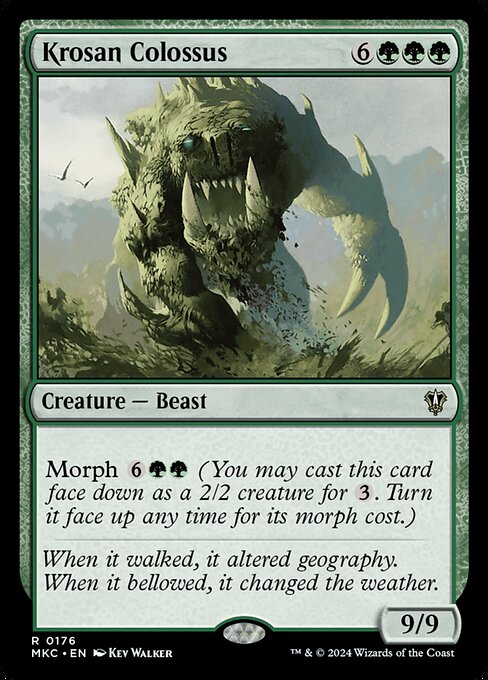 Krosan Colossus [Murders at Karlov Manor Commander]