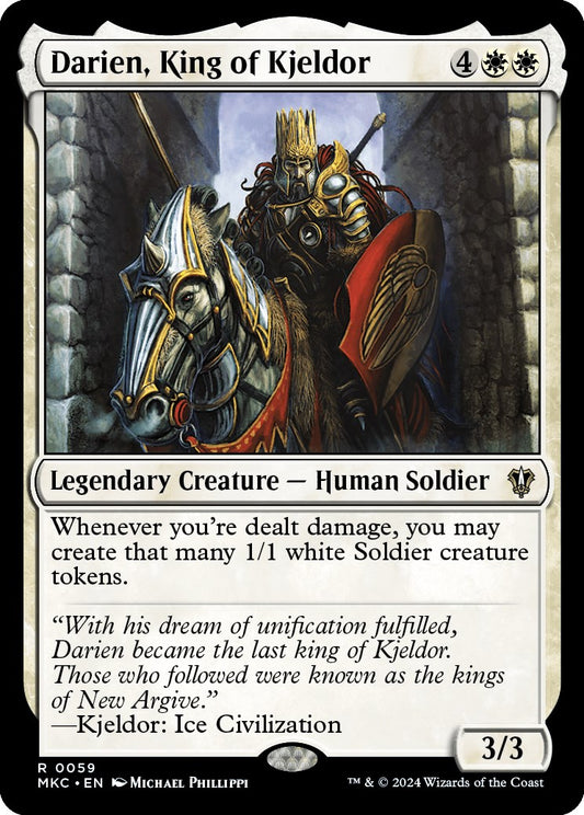 Darien, King of Kjeldor [Murders at Karlov Manor Commander]