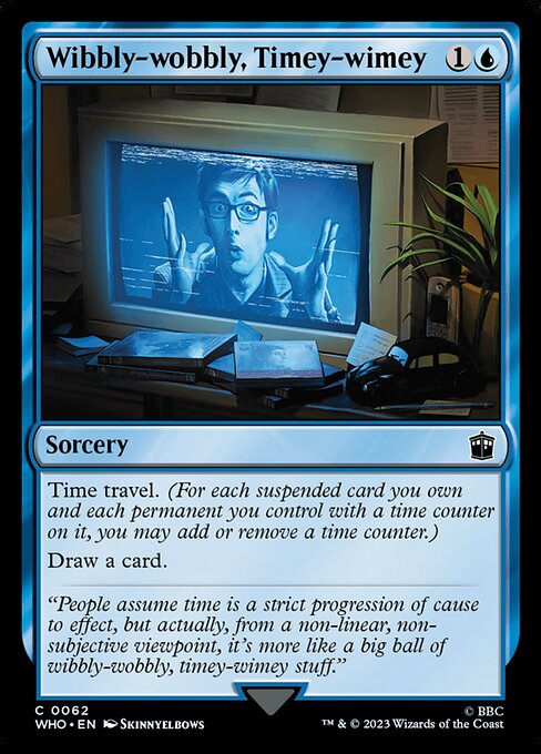 Wibbly-wobbly, Timey-wimey [Doctor Who]