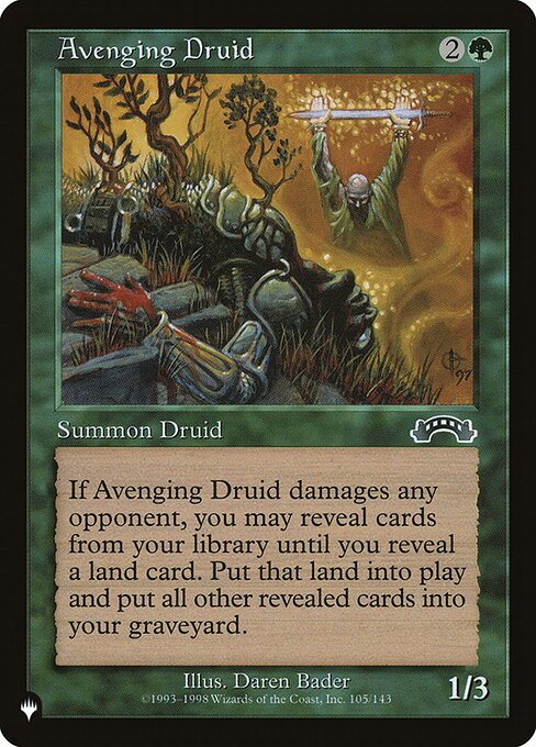 Avenging Druid [The List]