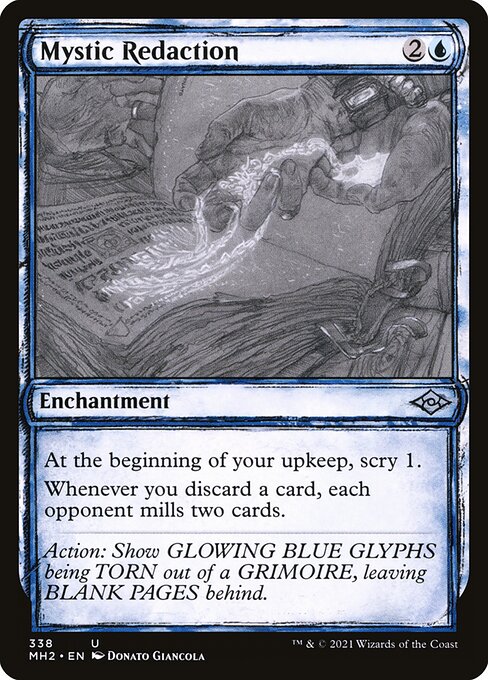 Mystic Redaction (Sketch) [Modern Horizons 2]