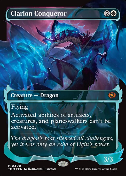 Clarion Conqueror (Showcase) [Tarkir: Dragonstorm]