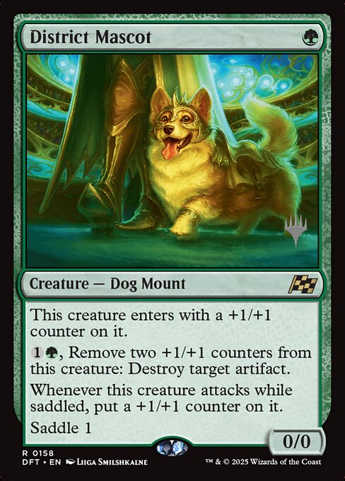 District Mascot [Aetherdrift Prerelease Promos]