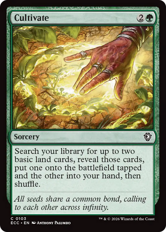 Cultivate [Lorwyn Eclipsed Commander]