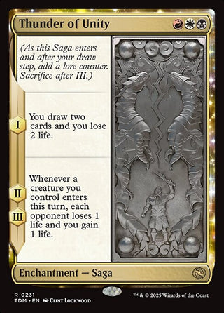 Thunder of Unity [Tarkir: Dragonstorm]