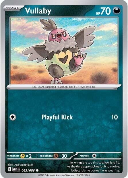 Vullaby (063/086) [Scarlet & Violet: White Flare]