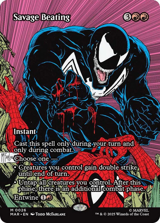 Savage Beating (Borderless) [Marvel Universe: Eternal-Legal]