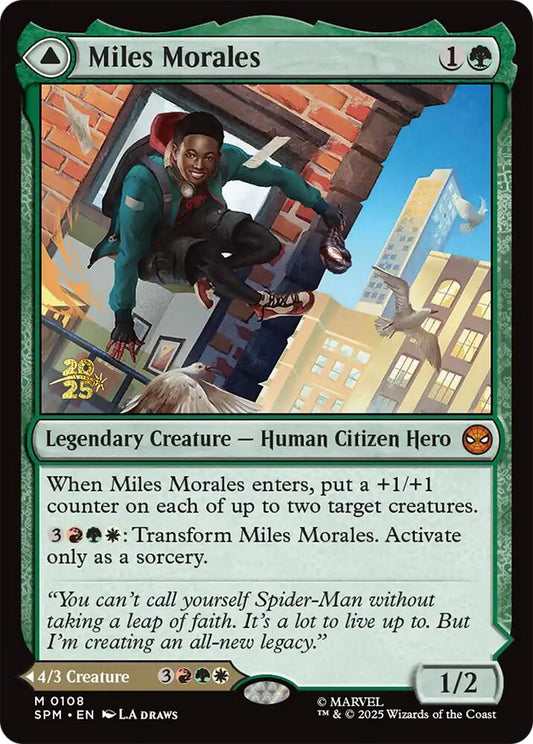Miles Morales // Ultimate Spider-Man [Marvel's Spider-Man Prerelease Promos]