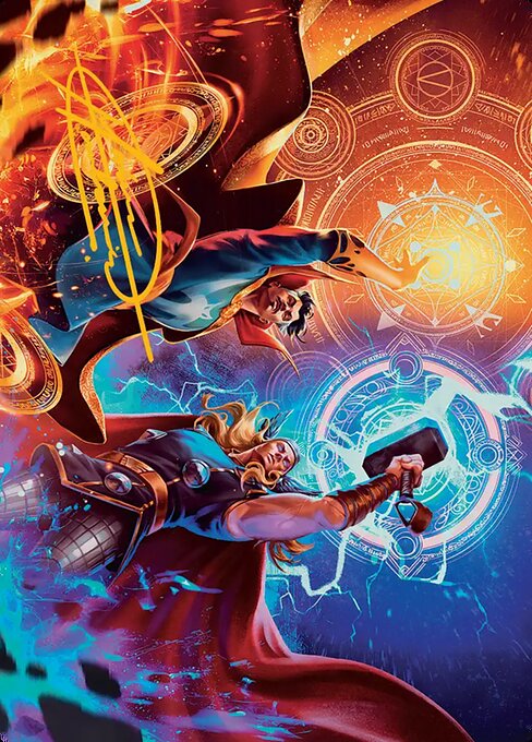 We Say Thee Nay! Art Card [Marvel Super Heroes Art Series]