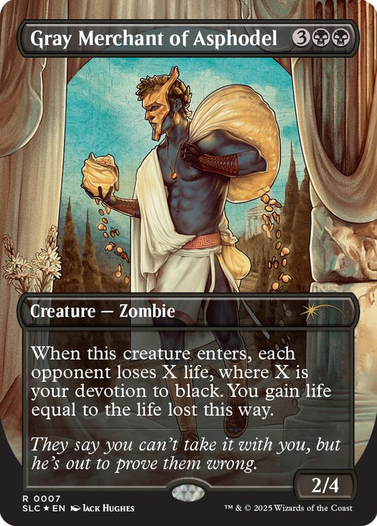 Gray Merchant of Asphodel (Halo Foil) [Secret Lair Countdown Kit]