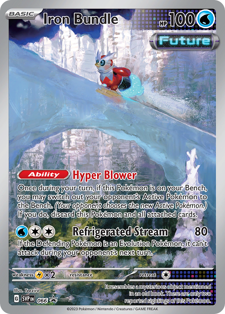 Iron Bundle (066) (Pokemon Center Exclusive) [Scarlet & Violet: Black Star Promos]