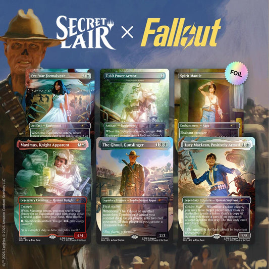 Secret Lair: Drop Series - Secret Lair x Fallout (Beyond Vault 33 - Traditional Foil Edition)
