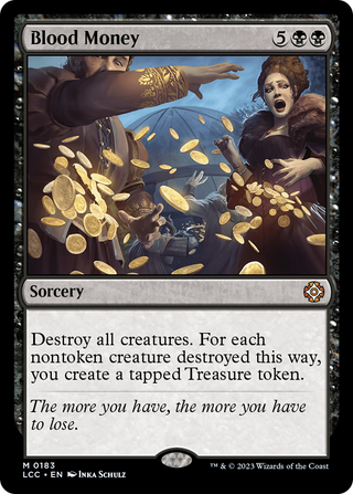 Blood Money [The Lost Caverns of Ixalan Commander]