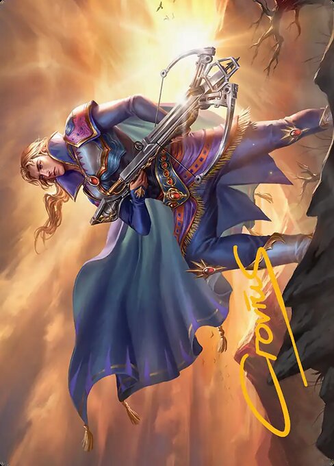 Edgar, Master Machinist Art Card [FINAL FANTASY Art Series]