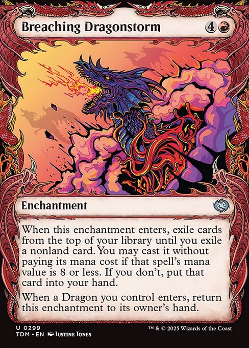 Breaching Dragonstorm (Showcase) [Tarkir: Dragonstorm]