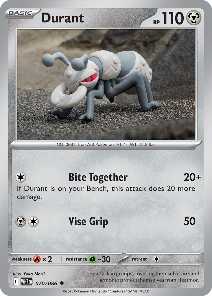 Durant (070/086) (Master Ball Pattern) [Scarlet & Violet: White Flare]