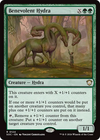 Benevolent Hydra [Secrets of Strixhaven Commander]